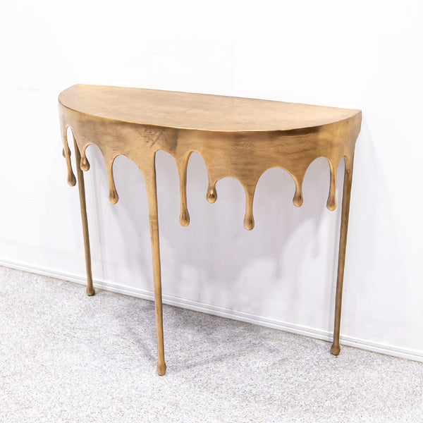 IMPORT COLLECTION / ‘DRIP’ HALF ROUND WALL TABLE14000