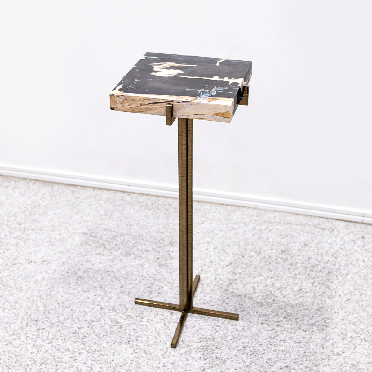 IMPORT COLLECTION / 'MANAMA' PETRIFIED WOOD DRINK TABLE – YOKOHAMA