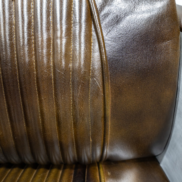 Vintage leather sofa 2P