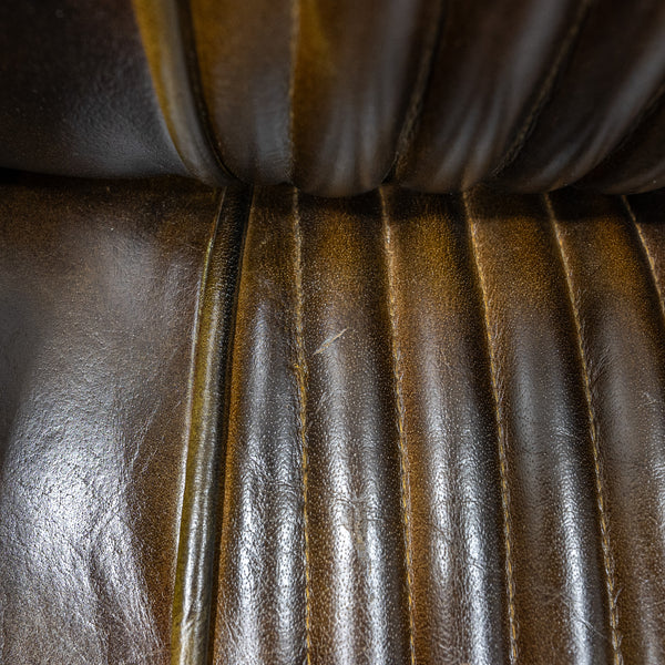 Vintage leather sofa 2P