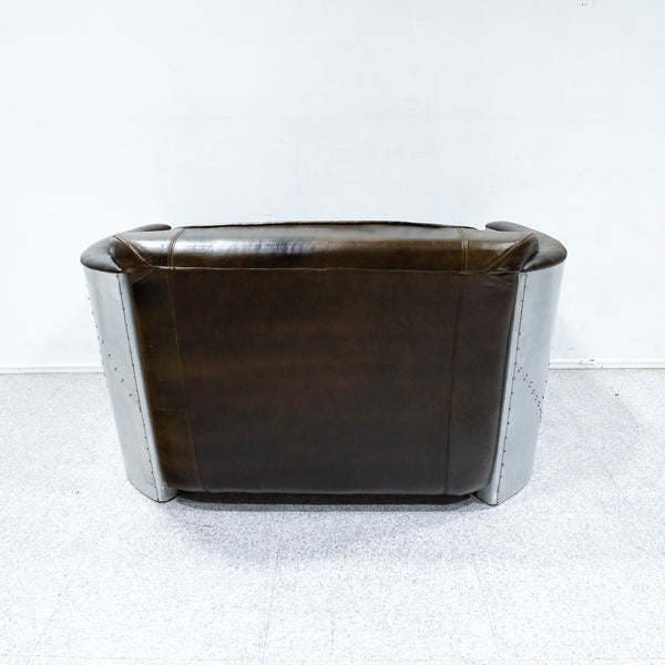 Vintage leather sofa 2P