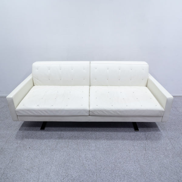 Poltrona Frau / Kennedee Ferrari model 3P sofa  White