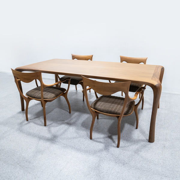 CECCOTTI COLLEZIONI / WHITY Dining Table, HYPNOS Dining Chair