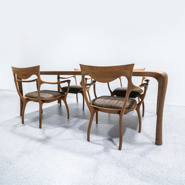 CECCOTTI COLLEZIONI / WHITY Dining Table, HYPNOS Dining Chair