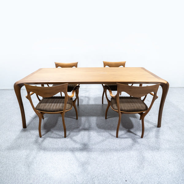 CECCOTTI COLLEZIONI / WHITY Dining Table, HYPNOS Dining Chair