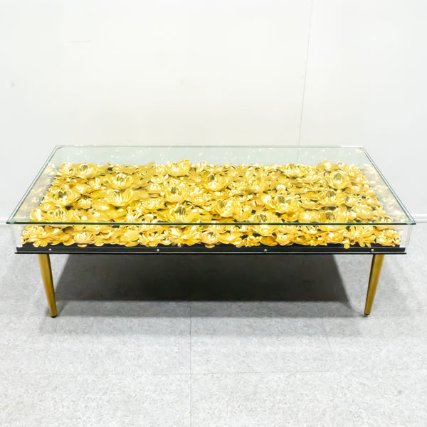 KARE / Gold Flower Table