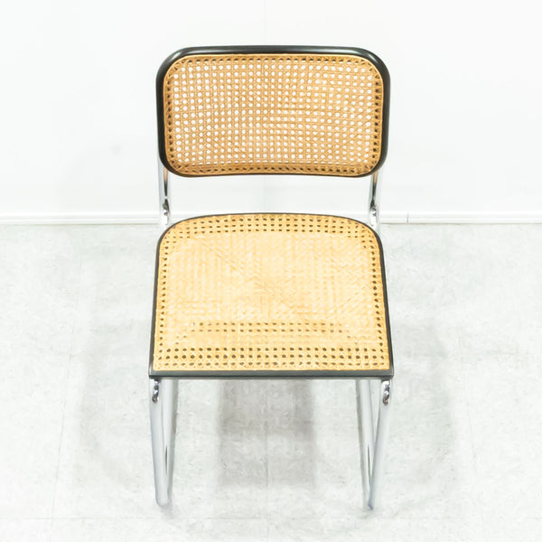 Knoll / Cesca Chair Armless Black beach